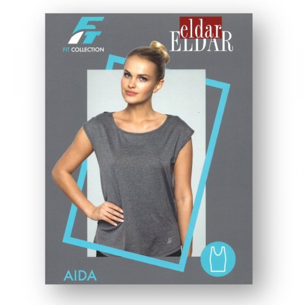 Eldar fit Aida czarna koszulka damska