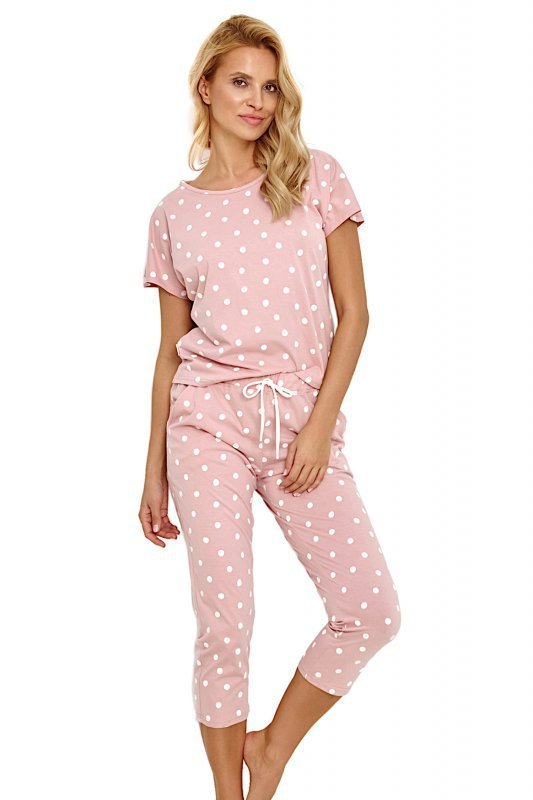 Taro Chloe 2860 01 różowa piżama damska