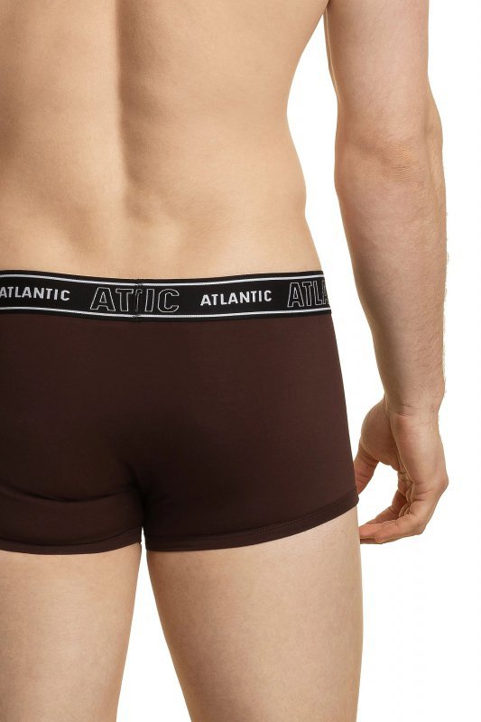 Atlantic 1191/04 czekoladowe bokserki męskie 