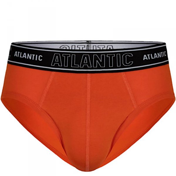Atlantic 1569/03 pomarańczowe slipy męskie