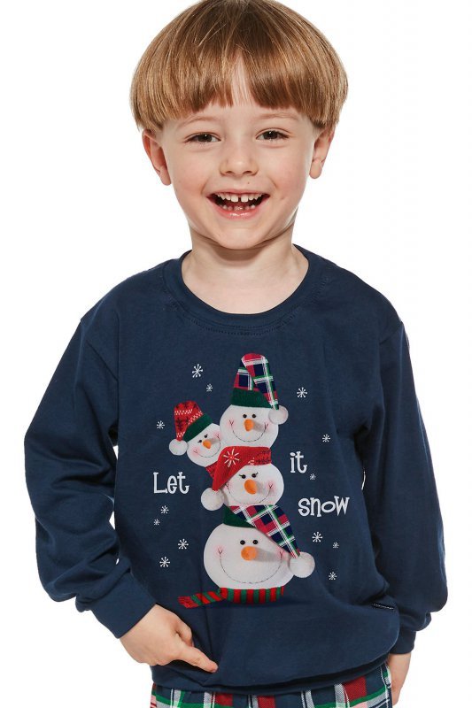 Cornette young Snowman2 966/154 piżama chłopięca