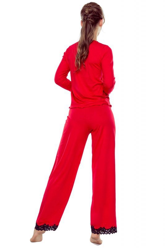 Eldar Arleta czerwono-czarna piżama damska