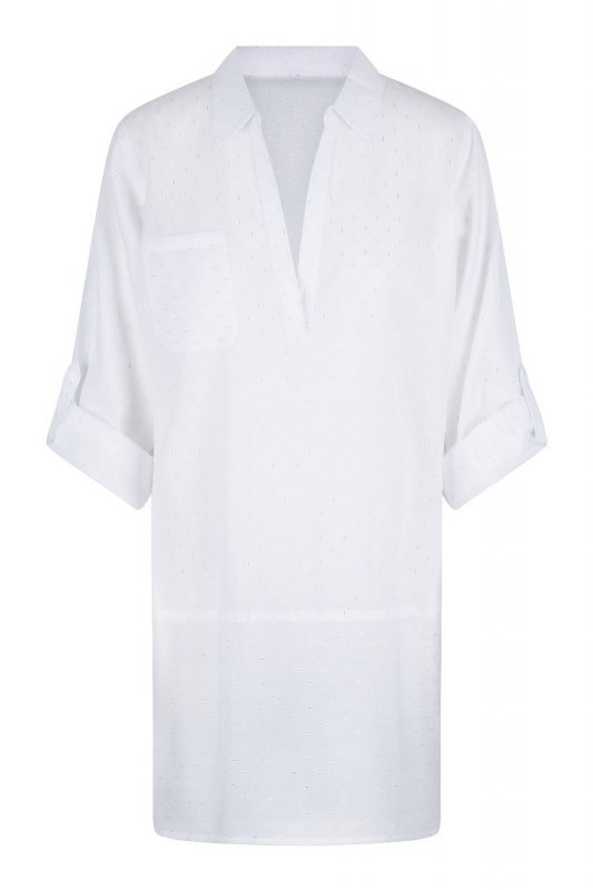 Lingadore 7229 biała sukienka plażowa