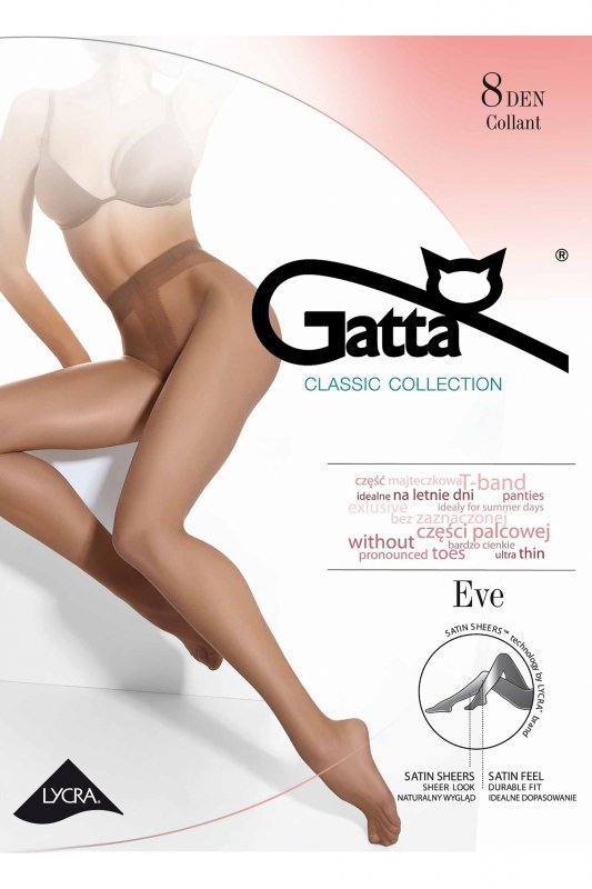 Gatta Eve 8den plus rajstopy damskie 