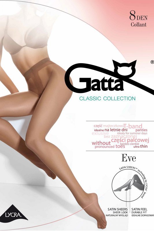 Gatta Eve 8den plus rajstopy damskie 