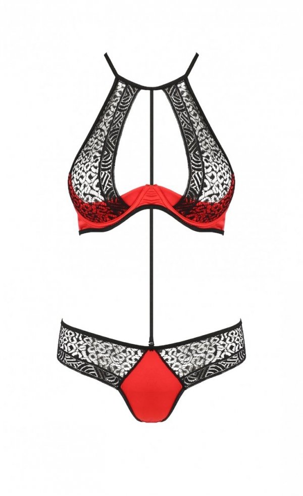 SCARLET BIKINI Czerwony zestaw 