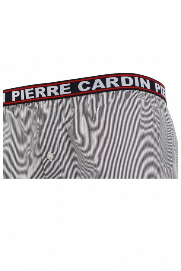 Pierre Cardin P1 czarne paski Szorty męskie