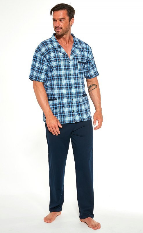 Cornette 318/43 Rozpinana piżama męska plus size