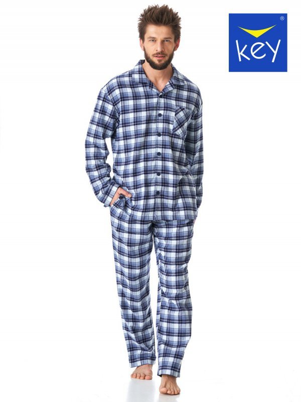Key MNS 426 B23 rozpinana piżama męska