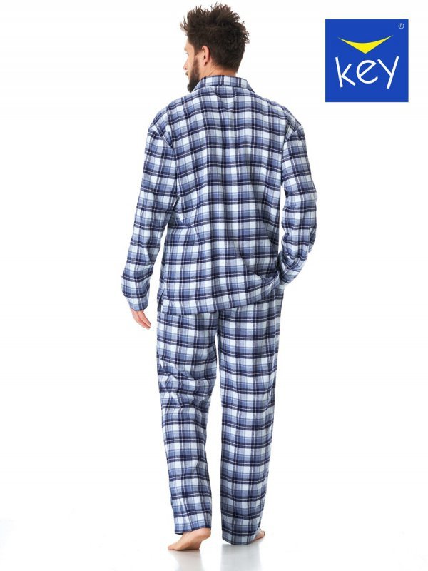 Key MNS 426 B23 rozpinana piżama męska