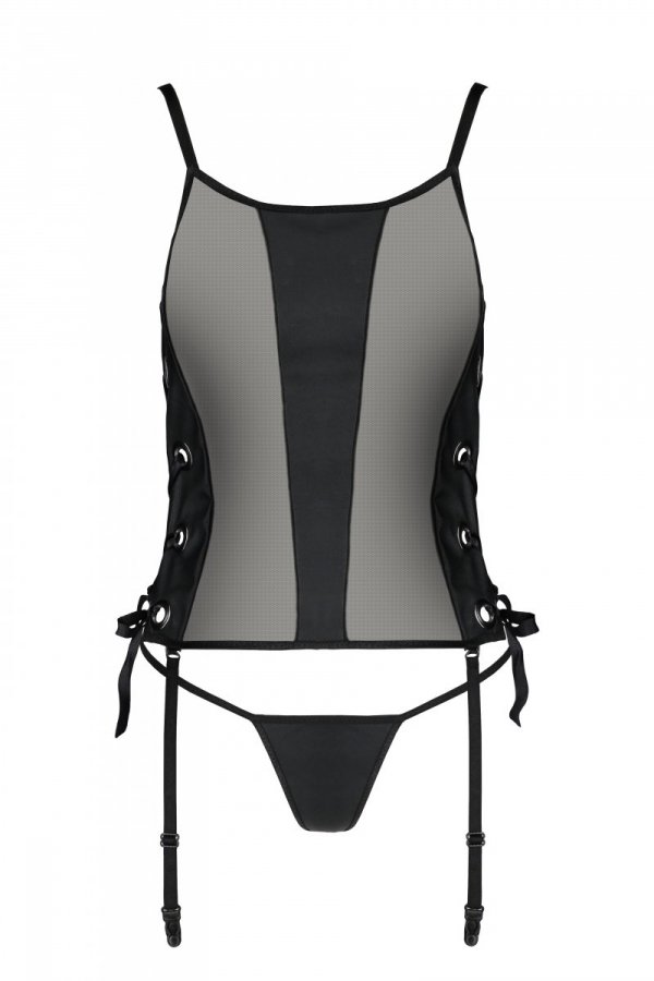 MALWIA CORSET Czarny gorset