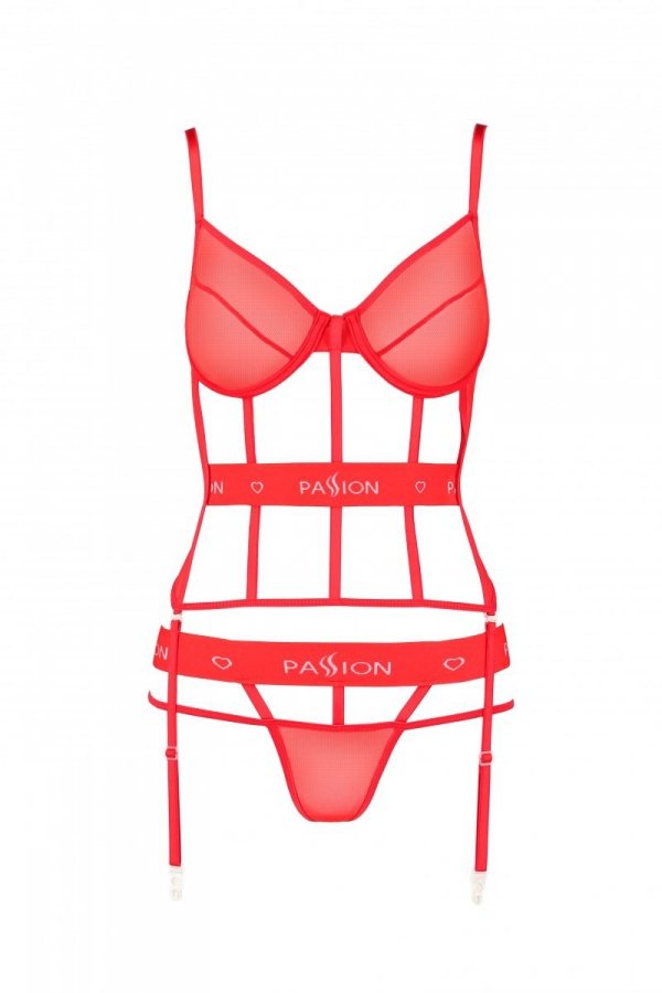 KYOUKA CORSET Czerwony gorset