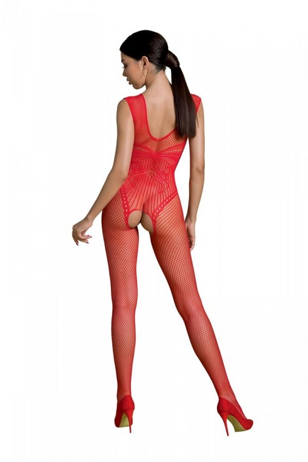 Passion Eco BS003 red Bodystocking