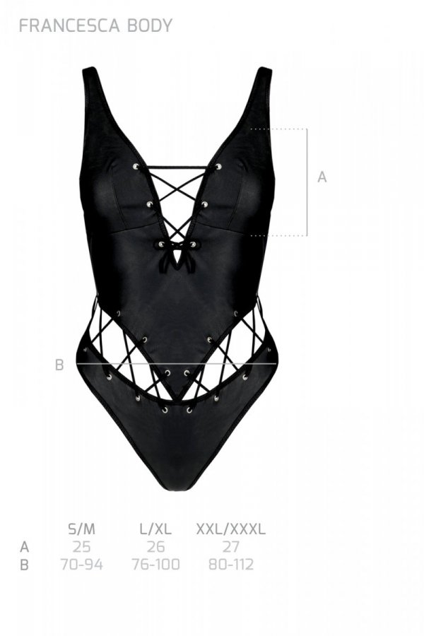 FRANCESCA BODY Czarne 