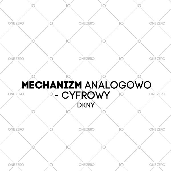 mechanizm analogowo - cyfrowy DKNY • ONE ZERO • Modne zegarki i biżuteria • Autoryzowany sklep