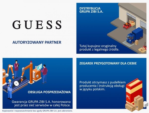 zegarek Guess GW0683L2 - ONE ZERO Autoryzowany Sklep z zegarkami i biżuterią
