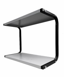 Półka metalowa PG2MCS ścienna długość 55 cm podwójna