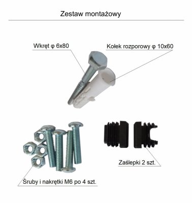 Zestaw montażowy