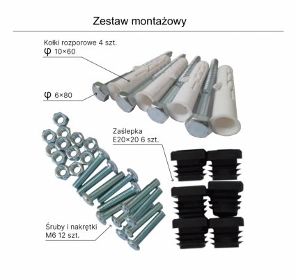 Zestaw montażowy