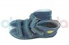 Sandałki Danielki T105E jeans fluo z - rzepy