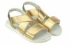 WEESTEP R285350593G GOLD złote sandałki dziewczęce