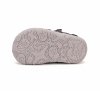 Półbuty D.D.STEP BAREFOOT S073-51761 DARK GREY na rzepy
