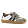 Półbuty FRODDO G3130269-12 GREY/BLACK chłopięce na rzepy