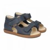 AMEKO Sandałki chłopięce PLAIN - DENIM na rzepy