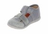 MILAMI 118-4  GREY kapcie chłopięce na rzepy 