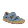 SANDAŁY FRODDO G3150266-1 JEANS barefoot chłopięce na rzepy