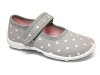 REN-BUT 33-415 LP kapcie baleriny popiel kropki