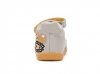 Sandałki skórzane D.D.STEP G075-51868A LIGHT GREY na rzepy