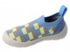 Befado 102X029 buty chłopięce HONEY niebieskie - szachownica