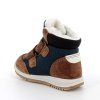 PRIMIGI 6855200 GORE-TEX Brązowe  trzewiki chłopięce na rzepy