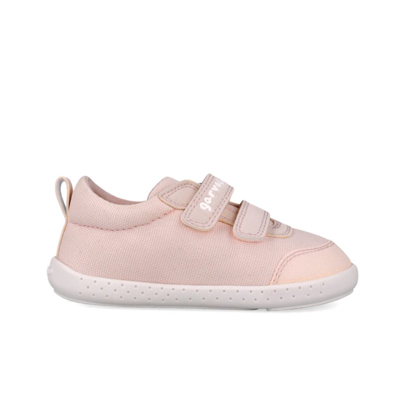 GARVALIN 252339-D032 ROSA kapcie barefoot na rzepy