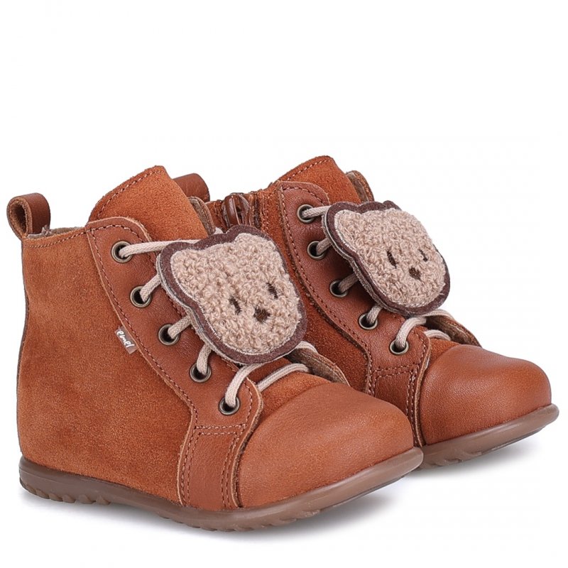 EMEL Roczki EY 1428L-1 Trzewiki chłopięce sznurowane membrana TE-POR