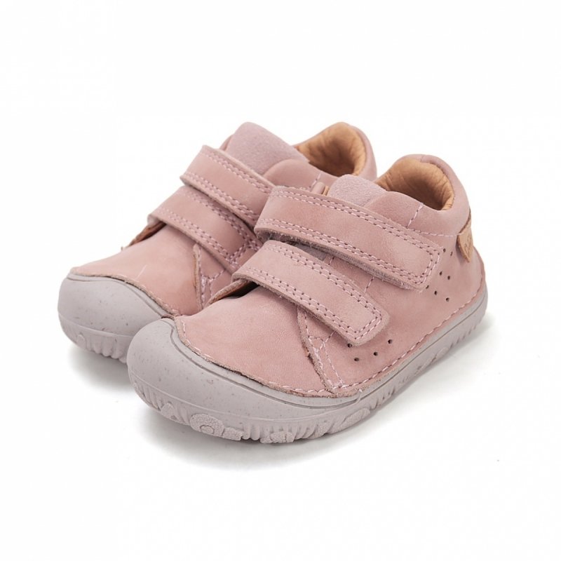 Trzewiki D.D.STEP BAREFOOT S073-61950C Rose Gold na rzepy