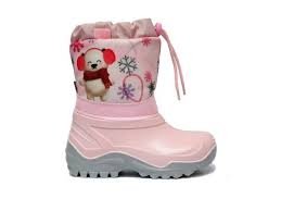 Śniegowce Muflon REN-BUT 32-468_-1668 PINK BEAR