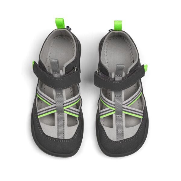 AFFENZAHN 01724-80151 Sandały GREY na rzep