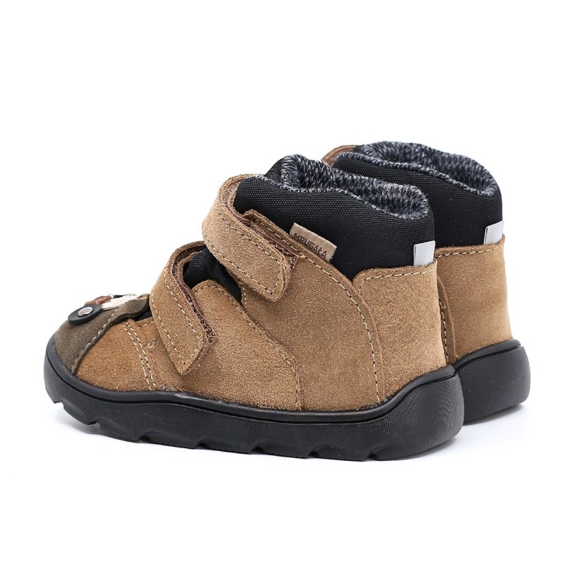 MRUGAŁA NEKO 6324/5-30 BAREFOOT alpaca karmel TE-POR na rzepy