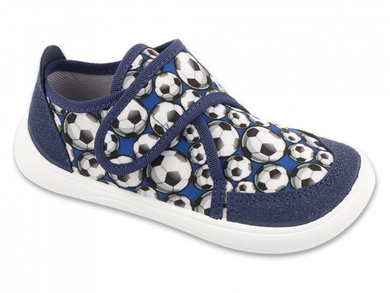 Befado BAREFOOT 140Y002 buty chłopięce na rzep