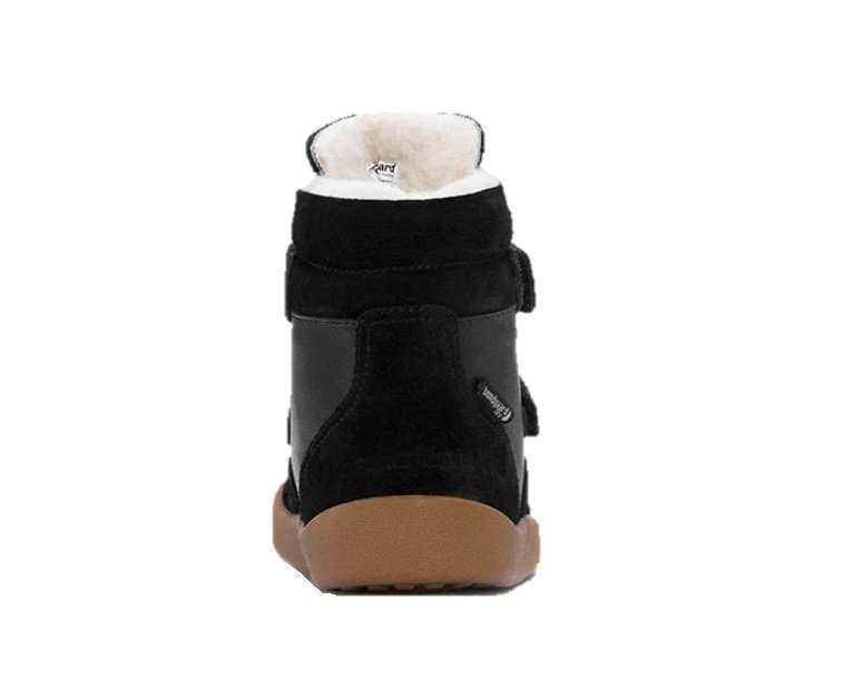 Bundgaard BASIL 1199 BLACK trzewiki zimowe na rzepy