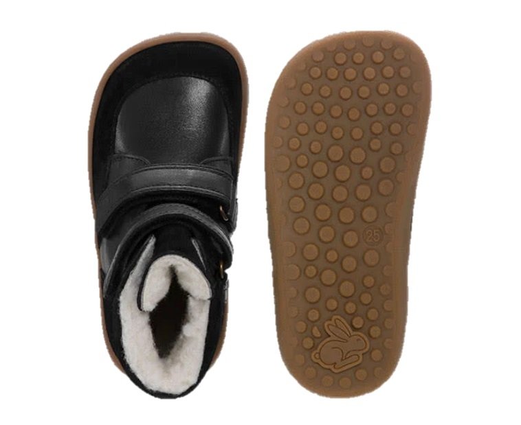 Bundgaard BASIL 1199 BLACK trzewiki zimowe na rzepy