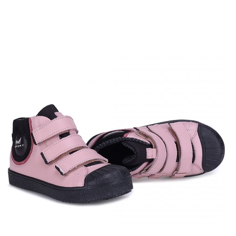 EMEL EX2813-4 Trzewiki dziewczęce na rzepy