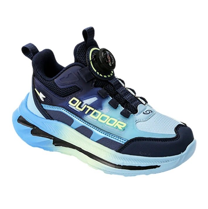 Apawwa buty sportowe W2705R NAVY/BLUE chłopięce - wiązanie boa