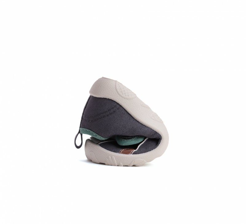 Tenisówki -kapcie D.D.STEP BAREFOOT C086-51716M GREY na rzep