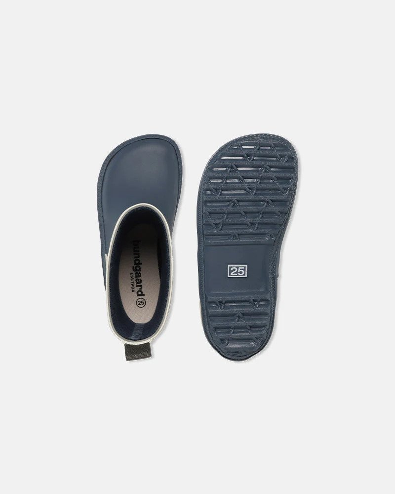 Bundgaard CHARLY HIGH 5485 NAVY kalosze chłopięce barefoot