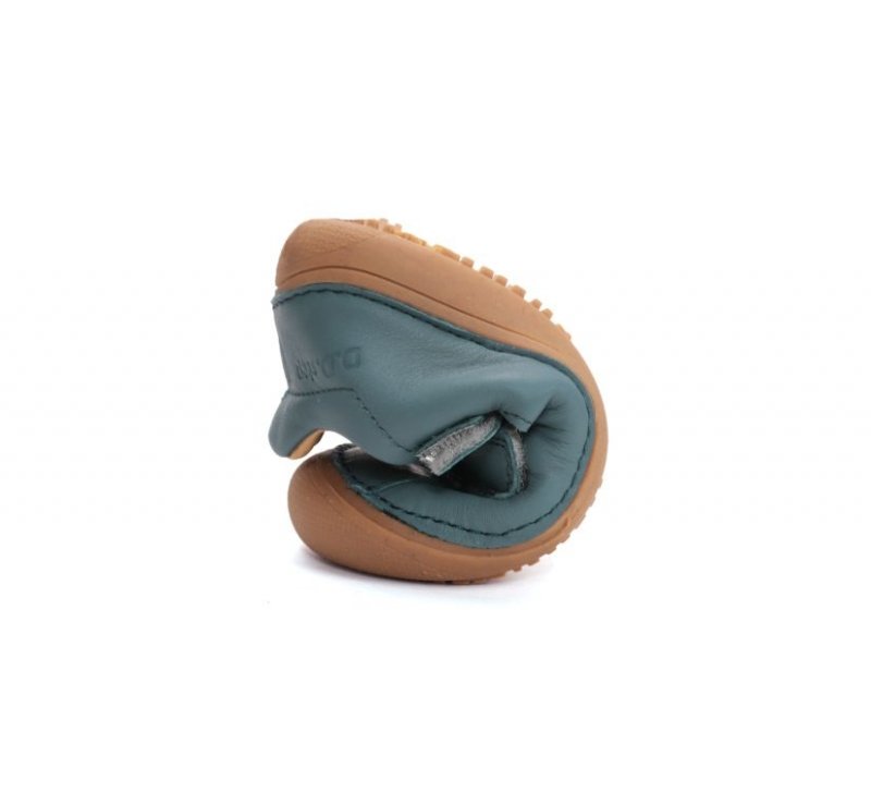 BAREFOOT D.D.STEP H063-61804BL EMERALD półsandał dla chłopca na rzepy