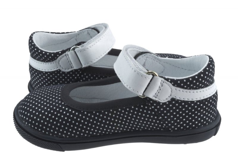 Baleriny Bartek 71831-FOW OCEAN kropeczki rzep