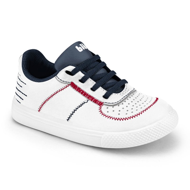 BIBI buty sportowe -sneakersy 1046374 chłopięce białe